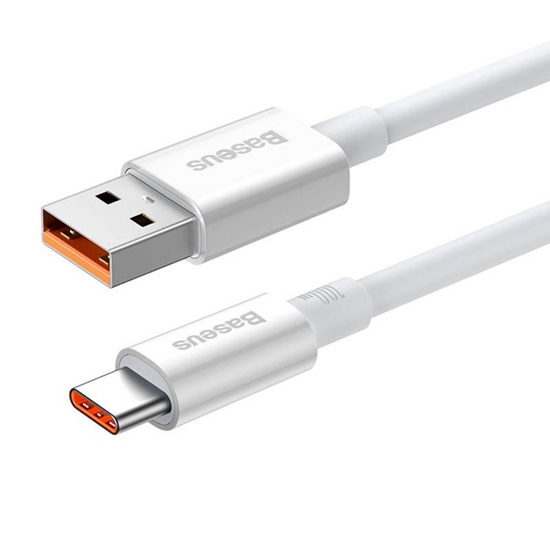 Baseus Cable USB to USB-C Superior 100W 2m White (P10320102214-03) (BASP10320102214-03)-BASP10320102214-03