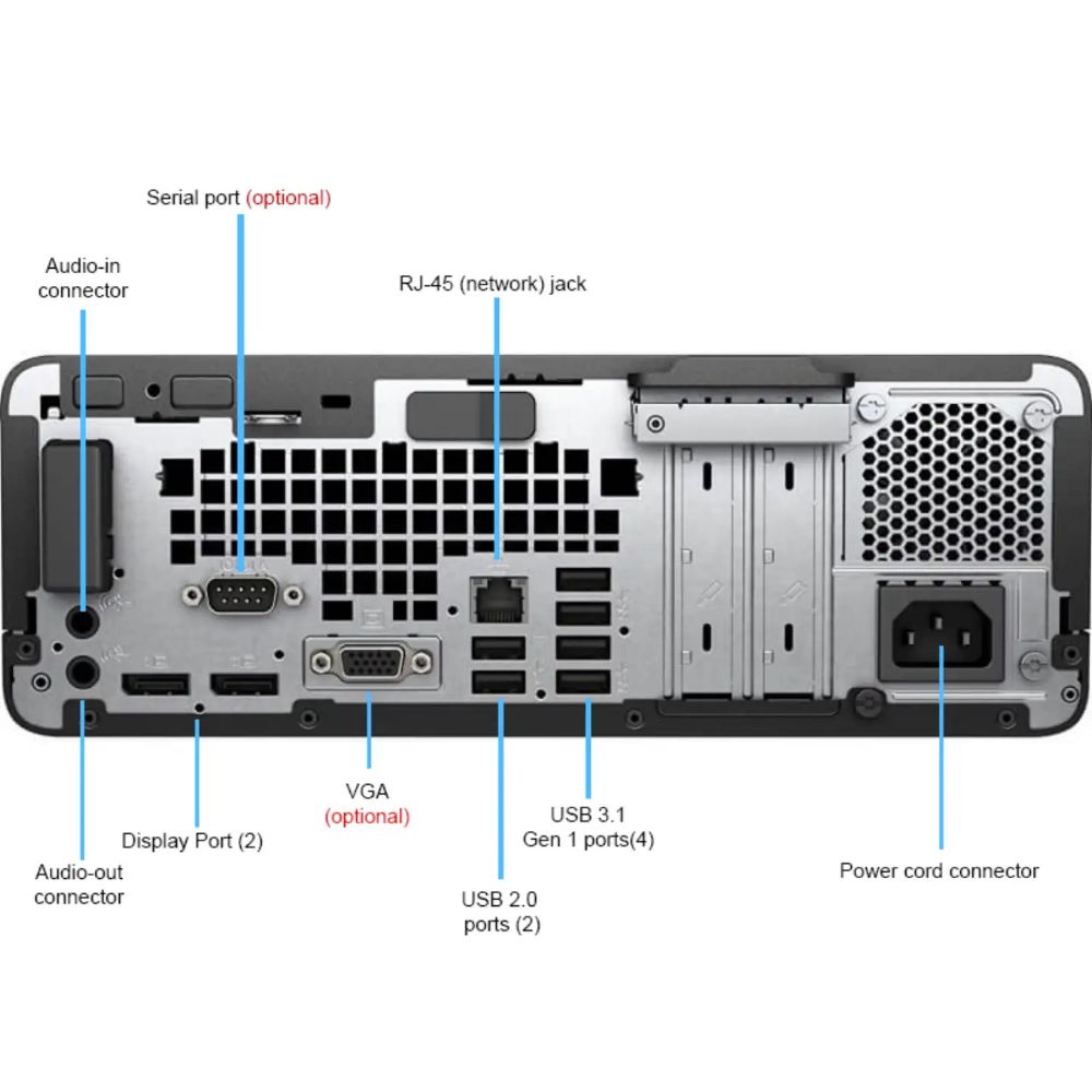 ACI Hellas-HP 600 G3 SFF Refurbished GA i3-7100/8GB RAM/240GB HDD