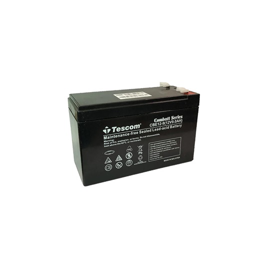 Tescom Batteries Combatt 12V 9AH (BAT.0369) (TSBAT0369)-TSBAT0369