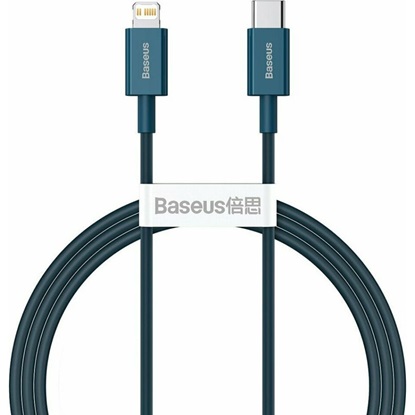 Baseus Superior USB-C to Lightning Cable 20W Μπλε 1m (CATLYS-A03) (BASCATLYS-A03)-BASCATLYS-A03