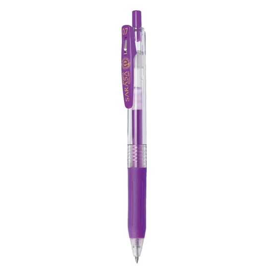 Zebra Sarasa Clip Gel Pen 0.7 Βιολετί (ZB-35148) (ZEB35148)-ZEB35148