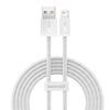 Baseus Dynamic Braided USB to Lightning Cable Λευκό 1m (CALD000402) (BASCALD000402)-BASCALD000402
