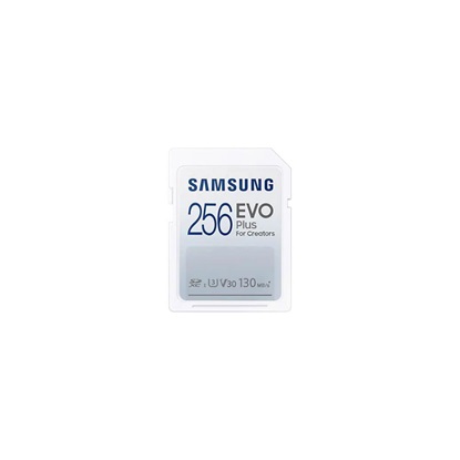 Samsung Evo Plus for Creators SDXC 256GB Class 10 U1 V10 UHS-I (MB-SC256K/EU) (SAMMB-SC256K-EU)-SAMMB-SC256K-EU