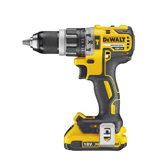 Dewalt Κρουστικό Δραπανοκατσάβιδο Μπαταρίας Brushless 18V 2x2Ah (DCD796D2-QW) (DEWDCD796D2-QW)-DEWDCD796D2-QW