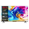 TCL Smart TV 43" 4K UHD QLED  HDR 2023 (43C645) (TCL43C645)-TCL43C645