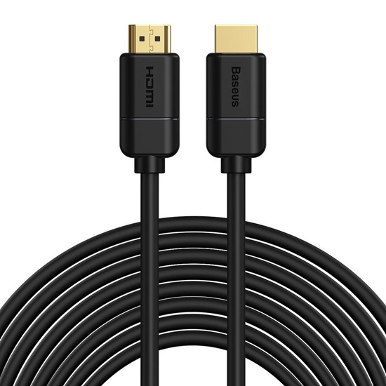 Baseus HDMI 2.0 Cable HDMI male - HDMI male 8m Black (CAKGQ-E01) (BASCAKGQ-E01)-BASCAKGQ-E01