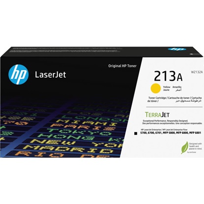 HP 213A Toner Laser Yellow (W2132A) (HPW2132A)-HPW2132A