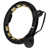 HMS HHM13 Hula Hoop Black/Gold Magnetic With Weight + Counter (17-44-577) (HMSHHM13BKG)-HMSHHM13BKG