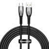 Baseus USB Cable For USB-C Glimmer Series, 100w, 2m Black (CADH000501) (BASCADH000501)-BASCADH000501