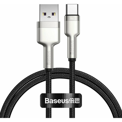Baseus USB cable for USB-C Cafule, 66W, 1m (black) (CAKF000101) (BASCAKF000101)-BASCAKF000101