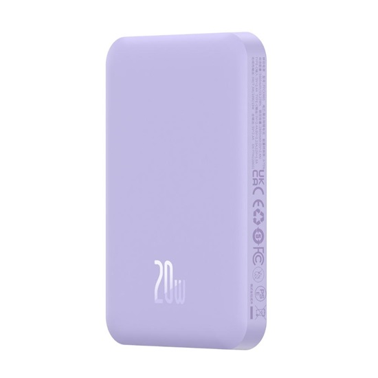 Baseus Magnetic Mini Powerbank 5000mAh 20W (purple) (P10022107513-00) (BASP10022107513-00)-BASP10022107513-00