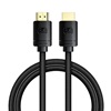 Baseus HDMI to HDMI High Definition cable 1.5m, 8K (black) (WKGQ040101) (BASWKGQ040101)-BASWKGQ040101