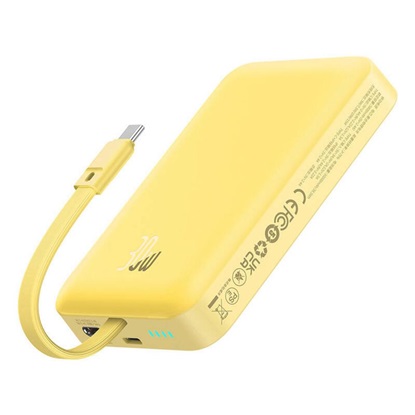 Baseus Powerbank Magnetic Mini 10000mAh 30W MagSafe (yellow) (P1002210BY23-00) (BASP1002210BY23-00)-BASP1002210BY23-00