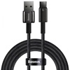 Baseus Tungsten Gold Cable USB to USB-C, 100W, 1m (black) (CAWJ000001) (BASCAWJ000001)-BASCAWJ000001