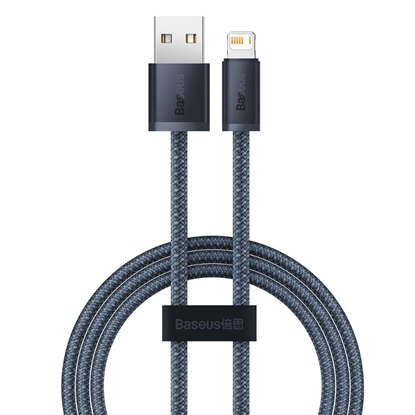 Baseus Dynamic Series cable USB to Lightning, 2.4A, 1m (gray) (CALD000416) (BASCALD000416)-BASCALD000416