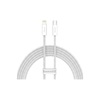 Baseus USB-C cable for Lightning Dynamic Series, 20W, 2m (white) (CALD000102) (BASCALD000102)-BASCALD000102