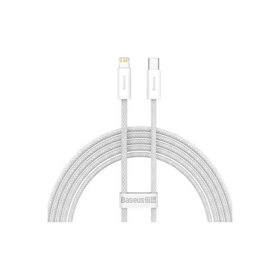 Baseus USB-C cable for Lightning Dynamic Series, 20W, 2m (white) (CALD000102) (BASCALD000102)-BASCALD000102