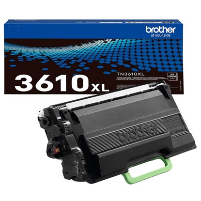 Brother TN3610XL Toner for Mono Laser SMB Range Black (TN3610XL) (BROTN3610XL)-BROTN3610XL