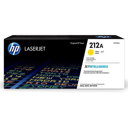 HP 212A Original LaserJet Toner Cartridge Yellow (W2122A) (HPW2122A)-HPW2122A