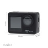 Nedis Action Cam 1080p@30fps 12MP up to 32 GB MicroSD (ACAM31BK) (NEDACAM31BK)-NEDACAM31BK