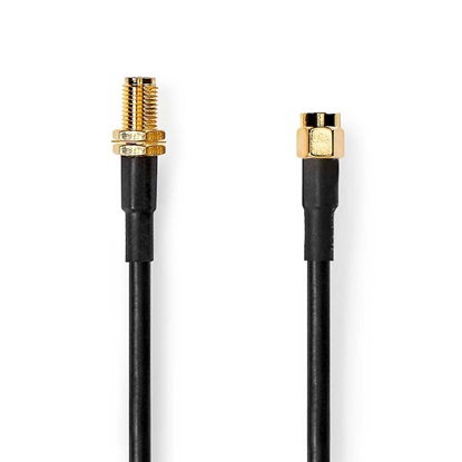 Nedis SMA Cable (CSGL02400BK50) (NEDCSGL02400BK50)-NEDCSGL02400BK50