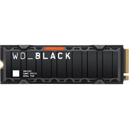 Western Digital 2TB Black SN850X M.2 PCIe 4.0 Heatsink (WDS200T2XHE) (WDS200T2XHE)-WDS200T2XHE