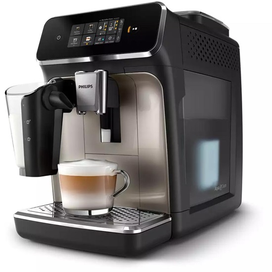 Philips Αυτόματη Μηχανή Espresso 1500W Πίεσης 15bar με Μύλο Άλεσης Μαύρη (EP2336/40) (PHIEP2336-40)-PHIEP2336-40