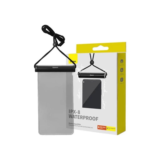 Baseus Waterproof phone case  AquaGlide with Cylindrical Slide Lock black (P60263701113-00) (BASP60263701113-00)-BASP60263701113-00