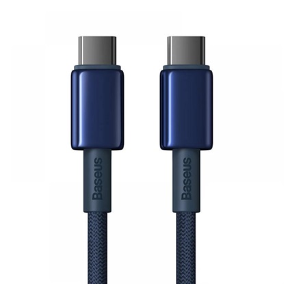 Baseus Cable USB-C to USB-C  Gold 100W 1m (P10319800321-03) (BASP10319800321-03)-BASP10319800321-03
