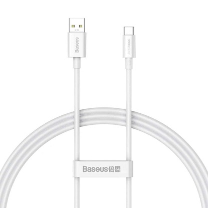 Baseus Superior Series Cable USB to USB-C 65W PD 1m white (CAYS000902) (BASCAYS000902)-BASCAYS000902
