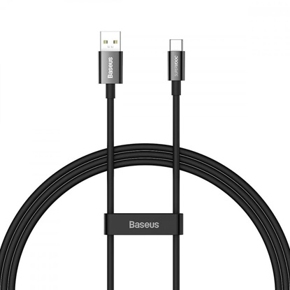 Baseus Superior Series Cable USB to USB-C 65W PD 1m black (CAYS000901) (BASCAYS000901)-BASCAYS000901