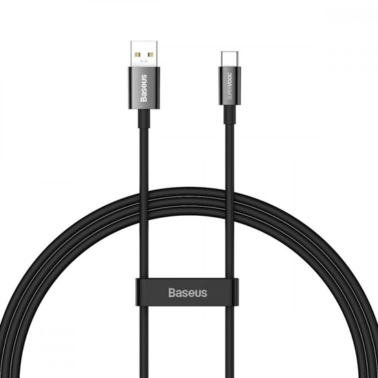 Baseus Superior Series Cable USB to USB-C 65W PD 1m black (CAYS000901) (BASCAYS000901)-BASCAYS000901