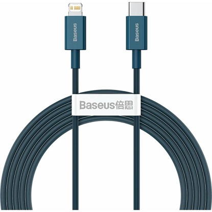 Baseus Superior Series Cable USB-C to iP 20W PD 2m blue (CATLYS-C03) (BASCATLYS-C03)-BASCATLYS-C03