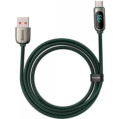 Baseus Display Cable USB to Type-C 66W 2m green (CASX020106) (BASCASX020106)-BASCASX020106