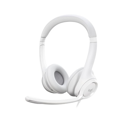 Logitech H390 On Ear Multimedia Ακουστικά White (981-001286) (LOGH390WH)-LOGH390WH