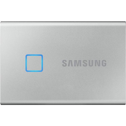 Samsung SSD Port. T7 Touch 500GB Silver Retail (MU-PC500S/WW) (SAMMU-PC500S-WW)-SAMMU-PC500S-WW