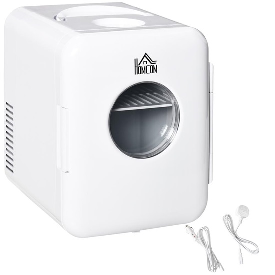 Homcom Mini Φορητό Ηλεκτρικό Ψυγείο Θερμαντήρας 4lt 60W (C00-022V90) (HOMC00-022V90)-HOMC00-022V90