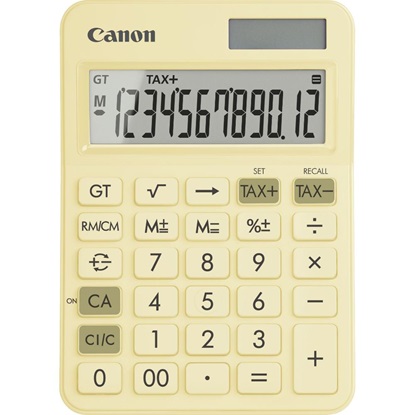 CANON LS-125KB-PYL CALCULATOR Yellow (6819C004AA) (CANLS125KBPYL)-CANLS125KBPYL