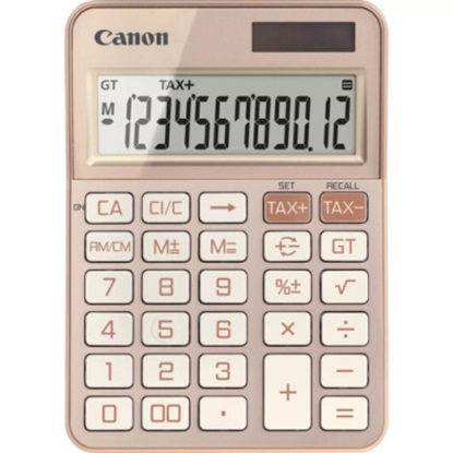 CANON KS-125KB-RG CALCULATOR Rose Gold (6818C001AA) (CANKS125KBRG)-CANKS125KBRG