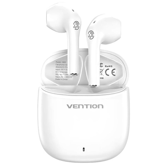 VENTION True Wireless Bluetooth Earbuds Elf E02 White (NBGW0) (VENNBGW0)-VENNBGW0