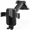 VENTION Auto-Clamping Car Phone Mount with Suction Cup Black Square Type (KCOB0) (VENKCOB0)-VENKCOB0