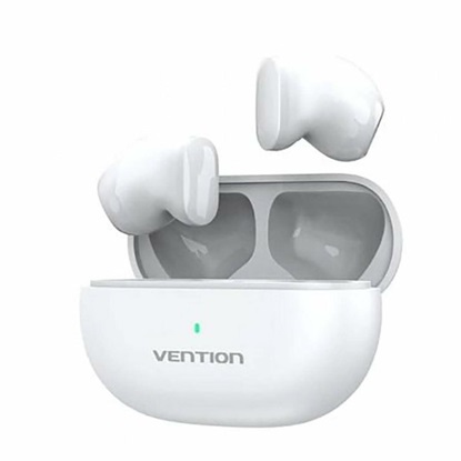 VENTION True Wireless Bluetooth Earbuds Tiny T12 White (NBLW0) (VENNBLW0)-VENNBLW0