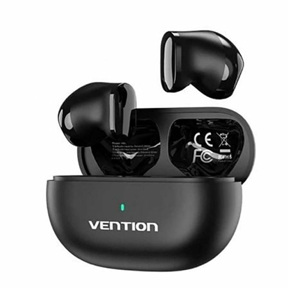 VENTION True Wireless Bluetooth Earbuds Tiny T12 Black (NBLB0) (VENNBLB0)-VENNBLB0