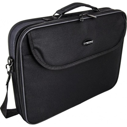 Esperanza Classic Τσάντα Ώμου / Χειρός για Laptop 15.6" σε Μαύρο χρώμα (ET101) (ESPET101)-ESPET101