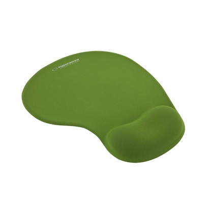 Esperanza Gel Mouse Pad 230mm με Στήριγμα καρπού Πράσινο (EA137G) (ESPEA137G)-ESPEA137G