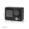 Nedis Action Camera 4K Ultra HD Υποβρύχια με Θήκη με WiFi Μαύρη με Οθόνη 2" (ACAM51BK) (NEDACAM51BK)-NEDACAM51BK