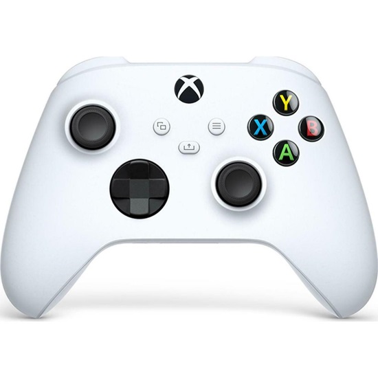 Microsoft Xbox One/S/X Ασύρματο Controller Robot White (QAS-00009) (MICQAS-00009)-MICQAS-00009