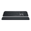 Logitech MX Keys S Plus Ασύρματο Bluetooth Πληκτρολόγιο US Graphite with Palm Rest (920-011589) (LOGMXKEYSSPLUS)-LOGMXKEYSSPLUS