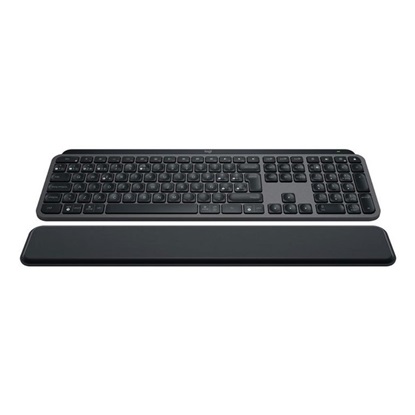 Logitech MX Keys S Plus Ασύρματο Bluetooth Πληκτρολόγιο US Graphite with Palm Rest (920-011589) (LOGMXKEYSSPLUS)-LOGMXKEYSSPLUS