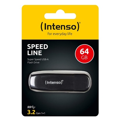 Intenso USB-Drive 3.0 Speed Line USB-Stick 64GB (3533490) (NSO3533490)-NSO3533490